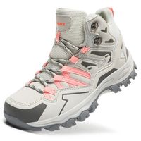 hommes Femmes chaussures de randonnée Imperméable Résistant à l'usure Confort Respirant-rose