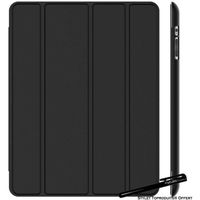Coque Smart Noir pour Apple iPad 2-3-4 Etui Folio Ultra fin avec stylet Toproduits®