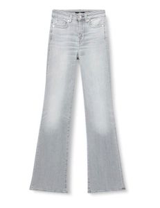 Jean 7 For All Mankind Roxy Slim Skinny Gris - Taille Basse 25, Occasion Très Bon état