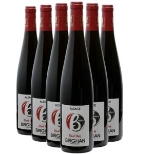 VIN ROUGE Birghan Alsace Pinot Noir Élevé en Barrique 2019 -