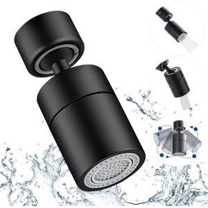 mousseur robinet economie eau, filtre robinet, embout robinet, aérateur M22  très économe en eau débit d'eau 5L/min - crépine de robinet anticalcaire  avec filtre sphérique - boîtier inox (2 pièces) : 