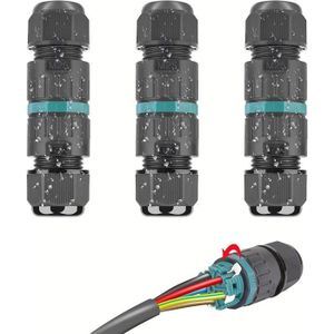 Raccord electrique etanches ip68 connecteur de cable - Cdiscount