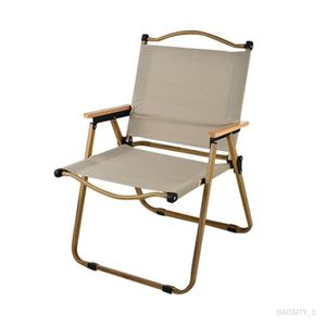 CHAISE DE CAMPING Chaise pliante de camping à dossier haut, fauteuil robuste, léger, portable, peut contenir 500 lb pour la pêche, L