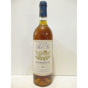 VIN BLANC monbazillac château bel-air liquoreux 1996 - sud-o