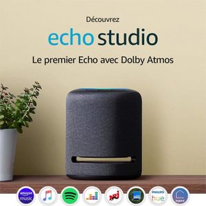 ENCEINTE NOMADE Enceinte connectée Echo Studio - Noir - Son immers
