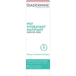 HYDRATANT VISAGE Soin Pour Le Visage - Crème Jour Ph7 Hydratant Matifiant Peau Normales À Mixtes 88% D Ingrédients D Origine