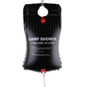 TENTE DE DOUCHE Accessoire Camping,HS01 – sac de douche pour Camping,20l,énergie solaire,pour eau chaude,en PVC,randonnée,bain,extérieur