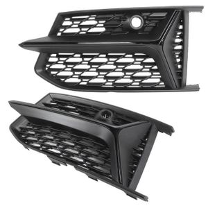 E90 E91 E92 E93 2004-2012 M3 Style A Ruellison 2X Garniture de Couvercle de Phare Antibrouillard de Pare-Chocs InféRieur de Calandre Avant de Voiture pour