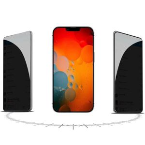 Yiunssy Verre Trempé Anti-Espion pour iPhone 13 Pro Max Protecteur d'écran,  3D Couverture Complète Anti-Spy Privacy Film Protection en Écran