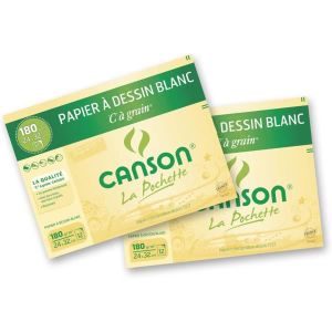 CANSON Pochette papier de création 12 feuilles A4 - 150 g - Couleurs  claires - Cdiscount Jeux - Jouets