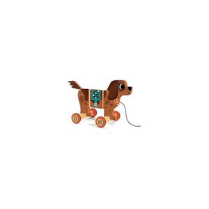 JOUET À TIRER Nico - Le chien à traîner - Jeux premier âge - Jeux de locomotion - Jeux à trainer