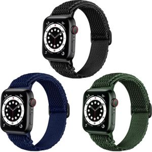 BRACELET MONTRE CONNEC. Silicone Bracelets Compatible Apple Watch SE GPS (