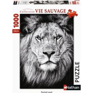 PUZZLE Puzzle 1000 pièces - Portrait royal - Nathan - Thè