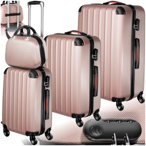 Ensemble Bagages de Voyage National Geographic Abroad 3 pièces Ensemble de  valise de voyage / Trolleyset - Silver - Set de 3 valises à la Fnac