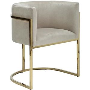 Chaise coquillage doré doudou NYMEA (Lot de 2) – Design Dorée