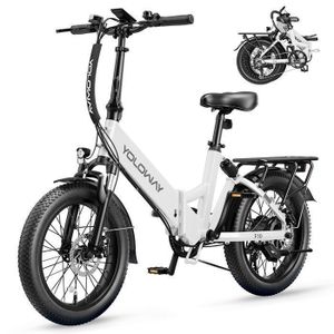 VÉLO ASSISTANCE ÉLEC YOLOWAY Vélo électrique pliable 20 