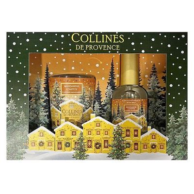 Coffret Cadeau Noël Mandarine Confite - Collines de Provence