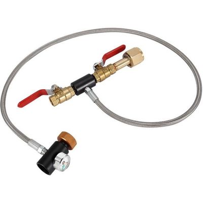 Adaptateur Keg, Soda Water CO2 Adaptateur Mini Régulateur Homebrew