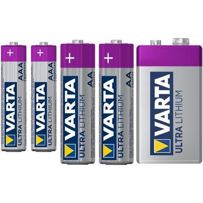 Piles Varta Ultra Lithium AAA - 4 pièces