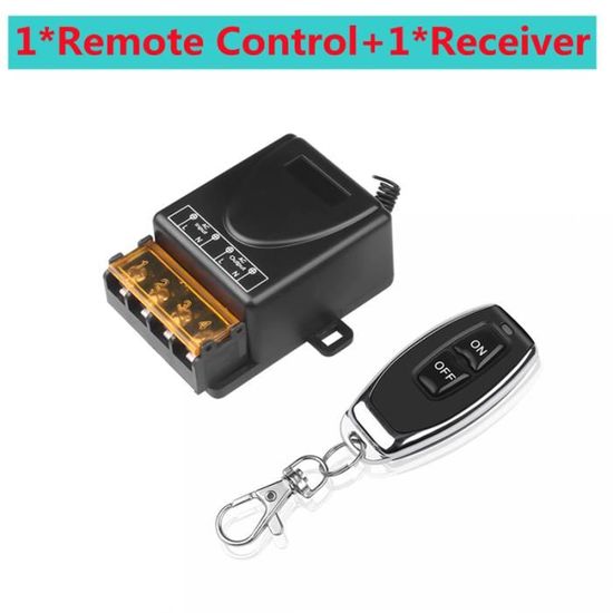 1 Kanal AC 30A Fernbedienung Funkschalter Set Für 230V Elektro Motor – Fernbedienung Schalter Onlineshop