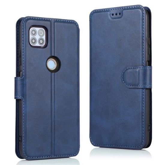 SEAHAI Custodia Portafoglio In Pelle Per Xiaomi Redmi 10A E Redmi 9C NFC – Cover Flip Con Supporto, Slot Carte E Chiusura Magnetica (Nero)