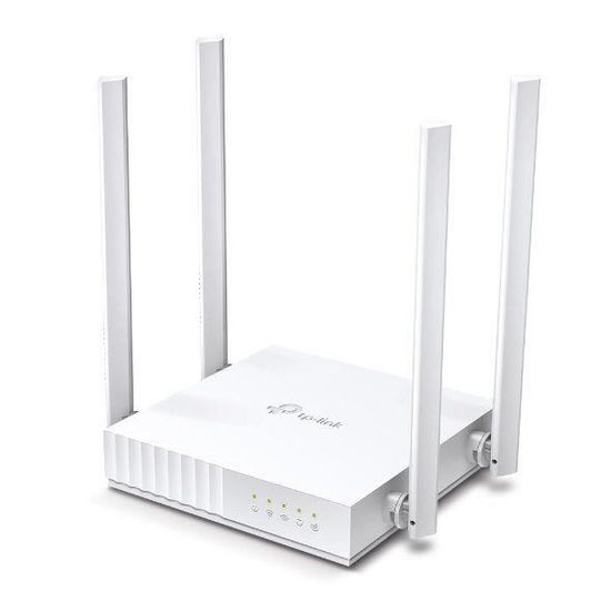 Routeur Wifi Tp-link Archer C24 Ac750 Double Ap/routeur, 4x Lan, 1x Wan/ 300mbps 2.4/ 433mbps 5ghz, Droit À La Prise, Intérieur, A
