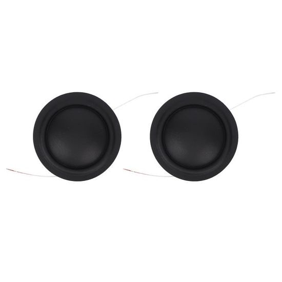 ANCNA 2 Pièces Diaphragme Translucide SD1.1 S1 SS1 25.4mm Pour Tweeter Haut-Parleur 8 Ohm - Accessoires Bobine Vocale