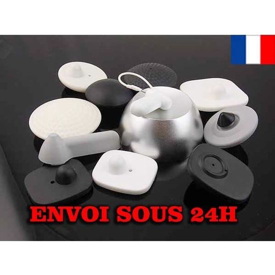Aimant Détacheur Antivol - Enlève Les Étiquettes De Sécurité Des Vêtements, Couettes & Électronique - 10