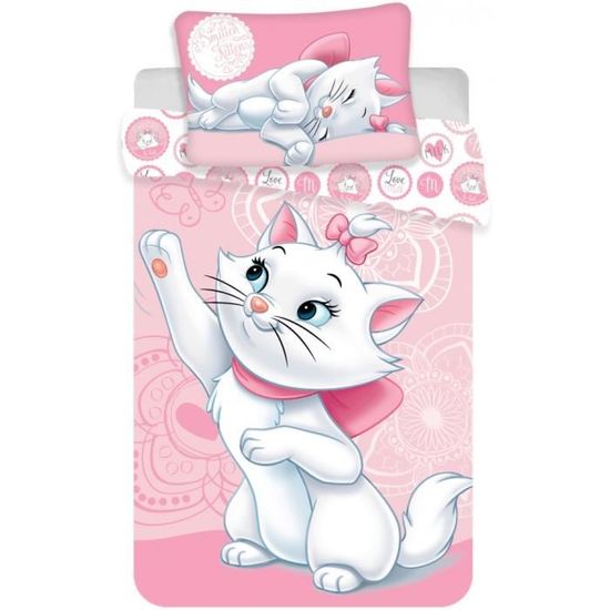 Parure De Lit Bebe Fille Marie Aristochats Disney Housse De Couette 100x135 Taie D Oreiller Cdiscount Maison Parure De Lit Bebe Fille Marie Aristochats Disney Housse De Couette 100x135 Taie D Oreiller Cdiscount Maison