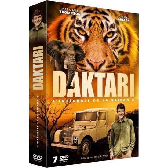 LCJ Editions Daktari Saison 3 DVD - 3550460057474