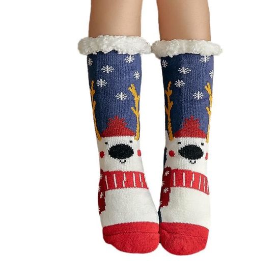 Chaussette pantoufle store femme