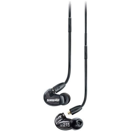 Shure AONIC 215 Ecouteurs Sound Isolating™ filaire - Noir