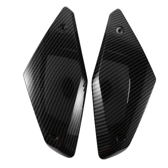 Couvercle De Protection De Panneau Latéral De Cadre De Moto Argente Brillant Protecteur De Tuyau Dadmission~p138243375
