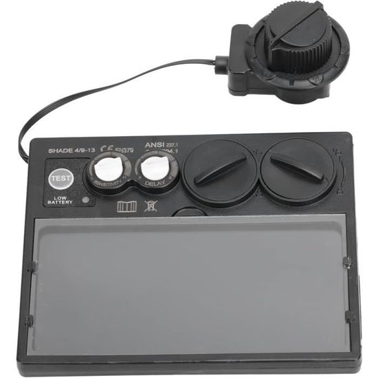 Lentille De Soudage Auto-obscurcissante Solaire, Vision Large