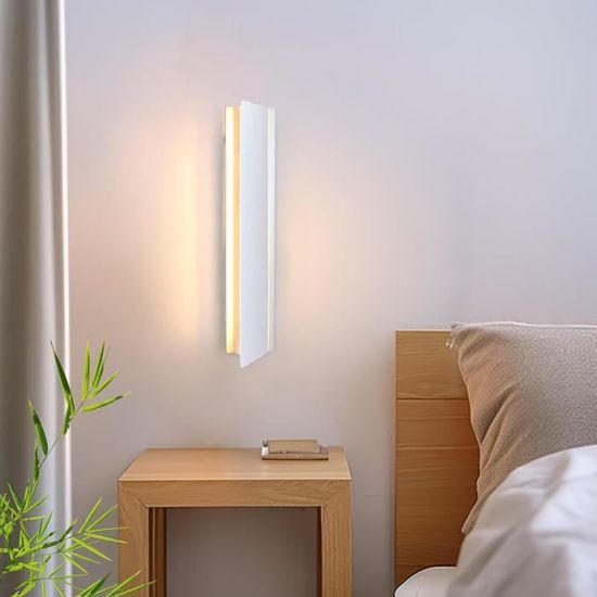 Applique Murale LED Longue 100 Cm, 45W, Dimmable Avec Télécommande Et APP - Noir, 3000-6500K, Pour Salon, Chambre, Couloir - 7