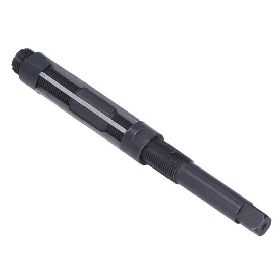 Jeanoko Alésoir à Main 6 Flûtes Réglable 26-29,5 Mm – 9SiCr Acier Outil Perçage Précis Queue Droite