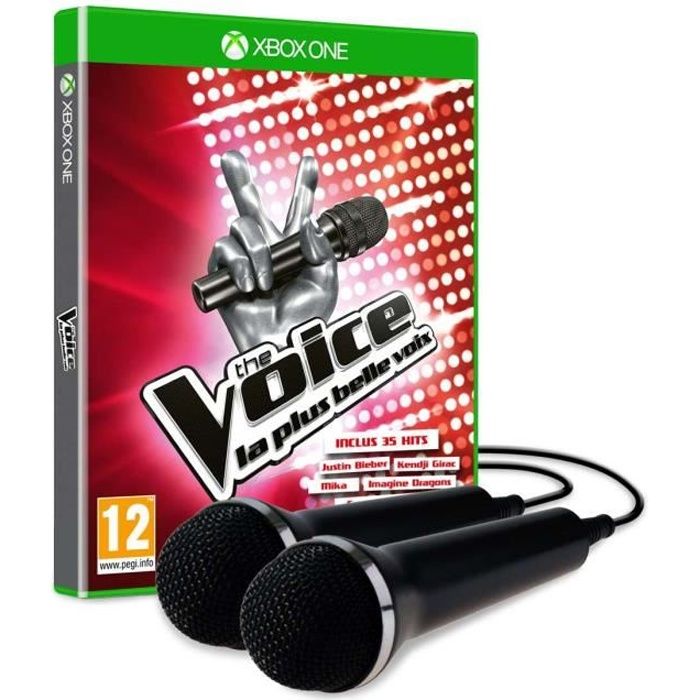 The Voice + 2 micros Jeu Xbox One
