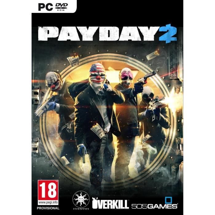 505 Games Pay Day 2 / Jeu PC