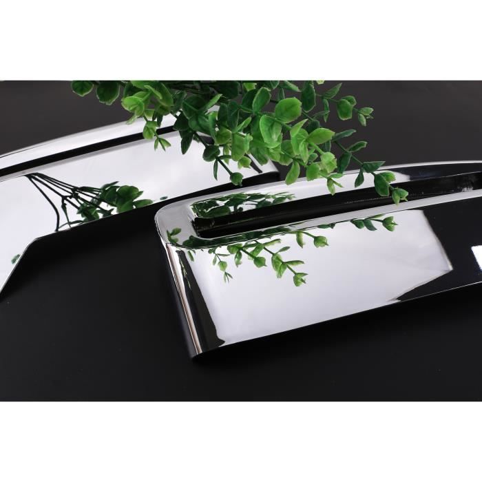 Garniture de Silencieux d'échappement de Tuyau d'extrémité arrière de Voiture pour Peugeot 3008 5008 2017-2019 ABS