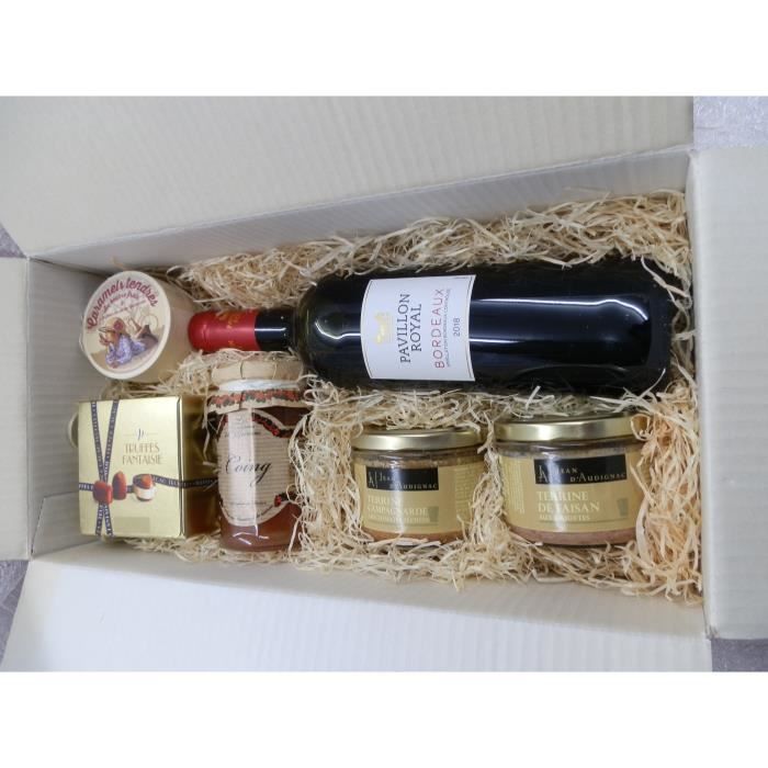 Coffret de noël rouge