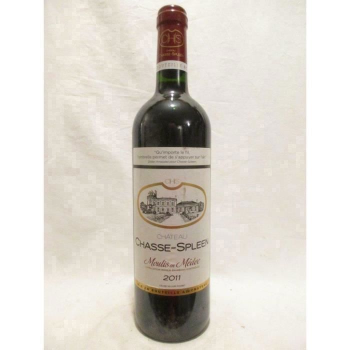 moulis château chasse-spleen rouge 2011 - bordeaux