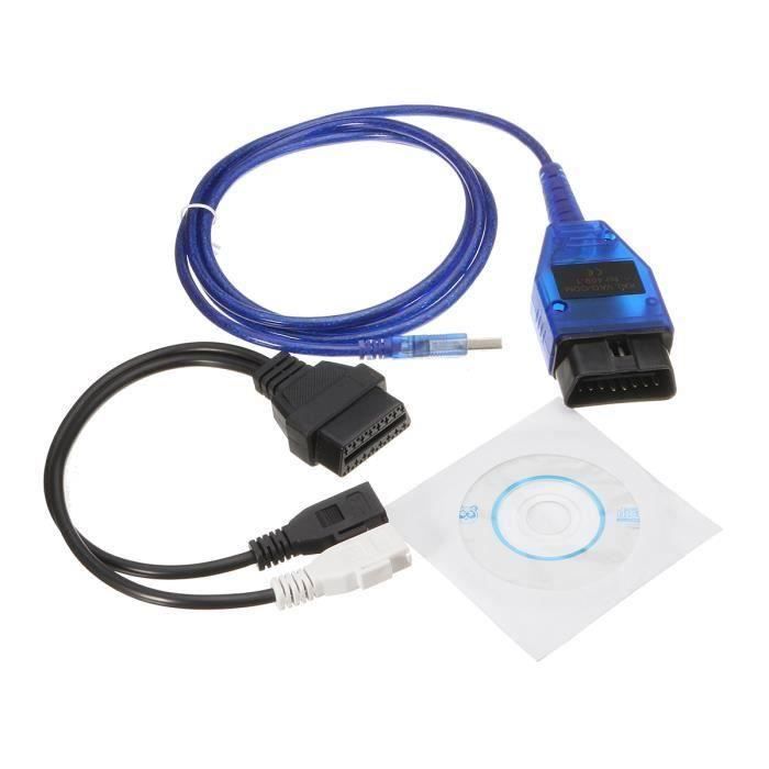 CS Kkl Obd2 USB Ft232 Câble Adaptateur à Puce pour Volkswagen Audi Seat Skoda Vcds - CSAVC824A4590