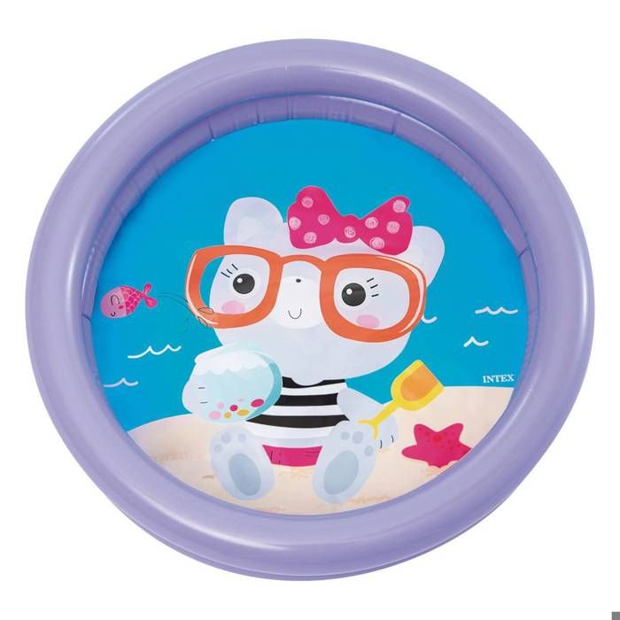 Intex - Une Piscine Pataugeoire Fun Premier Age 61 x 15 cm D, 61 x H, 15 cm Violet