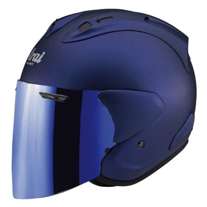 ARAI SZ-R VAS BLEU MAT AVEC VISIÈRE MIROIR BLEU