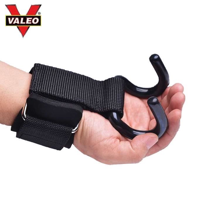 Bandes de Maintien entouré de poignet avec crochet sans dérapant protéger la paume de la main musculation fitness
