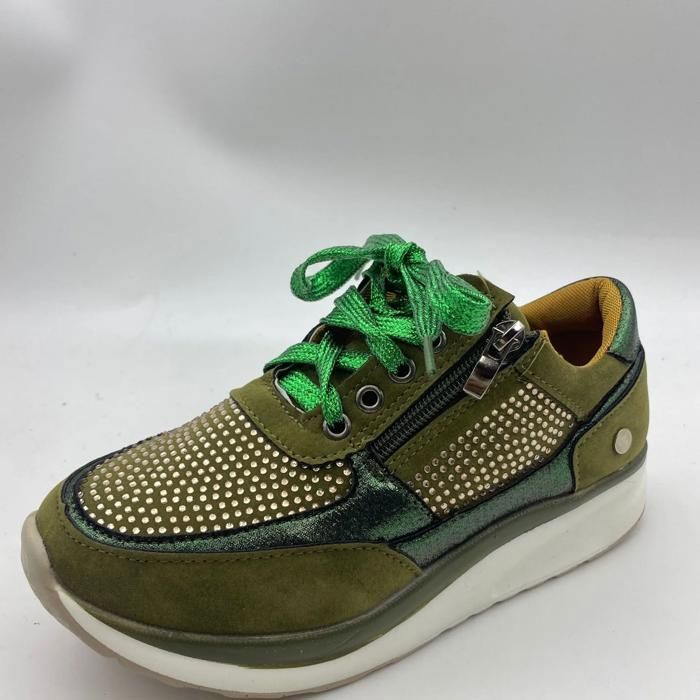 Chaussures décontractées à enfiler avec fermeture éclair