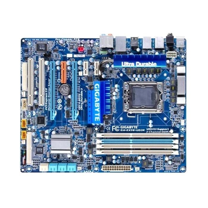 Carte mère GIGABYTE GA-EX58-UD3R Intel X58 Socket LGA1366 4xDDR3 SDRAM 16GB ATX - Gigabyte