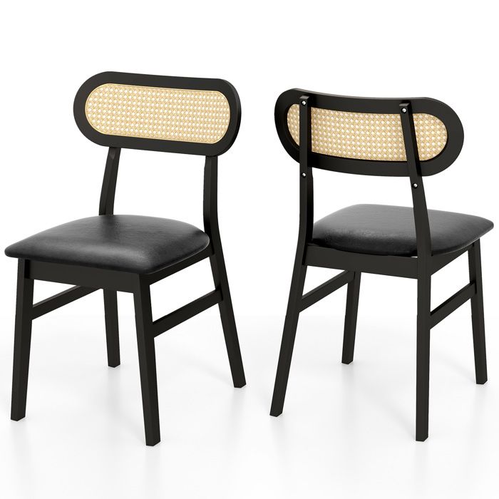 RELAX4LIFE Lot de 2 Chaise Pliante Bois, Chaise Pliable Salle a