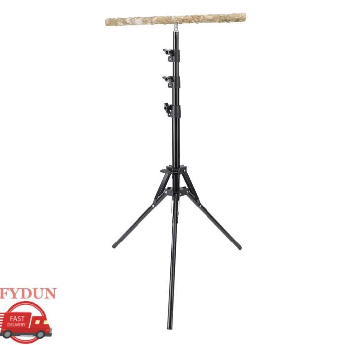 Comparer les prix de FYDUN Stand de perchoir des oiseaux Perche de Perroquet Stand Bois Construction Oiseau Formation Perche Stand animalerie jouet