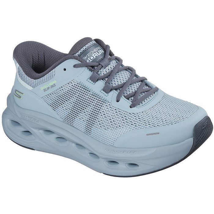 Skechers Baskets Skechers Max Cushioning Glide-step - A Gris Femme